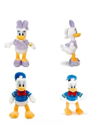Disney Donald Daisy Peluş 25 Cm 2 Li Set Donald Ve Daisy Duck Lis