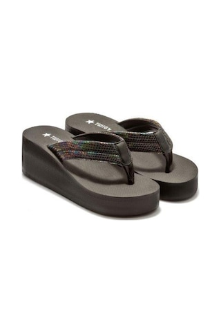 Twigy Gloria Kadın Terlik Siyah 35/40 BB0408 Siyah