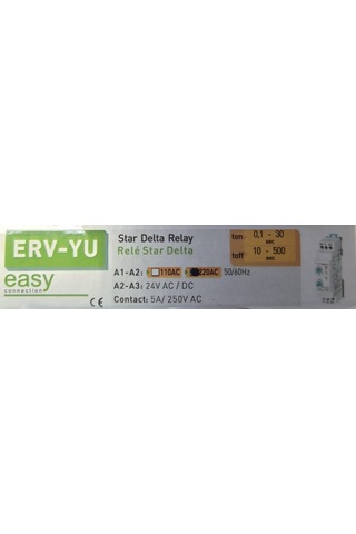 Erv-yu Yıldız Üçgen Rölesi