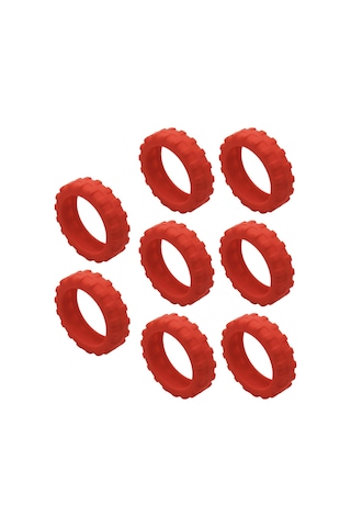 Homyl 8 Parça Seyahat Bavulları Tekerlek Kapağı Daha Sessiz D