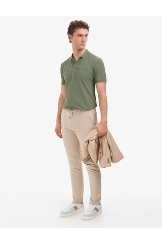 Pierre Cardin Erkek Haki Tişört Basic 50325290-vr027