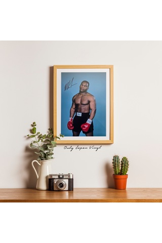 Mike Tyson 20x30 Cm Boyutunda Islak İmzalı Fotoğraf Ömür Boyu Co