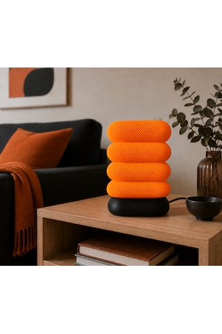 Soft Glow Masa Lambası - Fiş Bağlantılı Turuncu