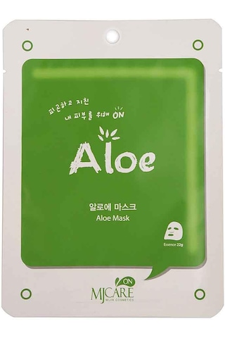 Mjcare On Aloe Mask - Aloe vera Özlü Yüz Maskesi