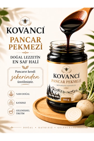 Pancar Pekmezi 850g Doğal,katkısız, Yoğun Kıvam, Gerçek Lezzet