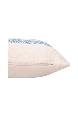 Porland Chantilly Mavi Dokuma Pamuk Yastık 50x50cm Sku: Smg8690010243058