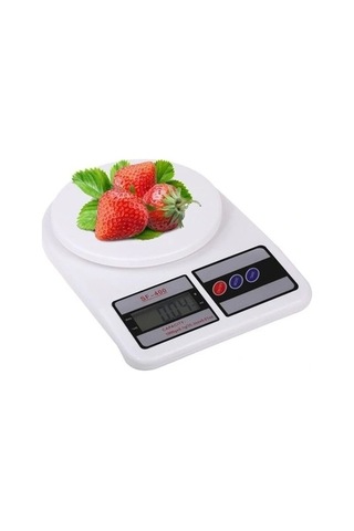 Lcd Ekranlı Mutfak Tartısı Çok Renkli