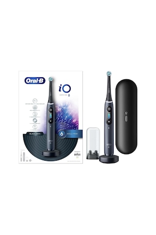 Oral-B iO8 Şarjlı Diş Fırçası Siyah