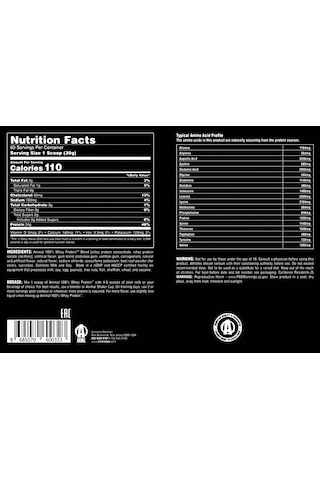 Universal Animal 100% Whey Protein Çilek Aromalı 1,8 Kg