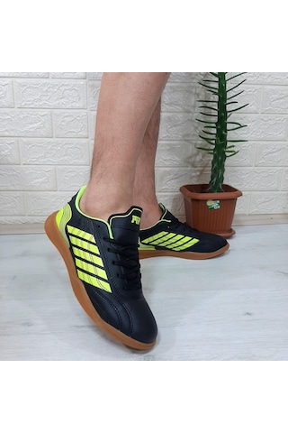 M.p 1351 Siyah-sarı Kaymaz Taban Futsal Futbol Ayakkabı Siyah - Sarı