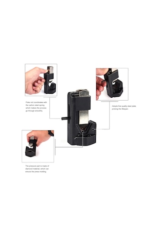 Singree Çekiçli Kablo Pensesi - 8 Awg'ye Kadar Kablo Sıkma Aleti, Yüksek Dayanımlı