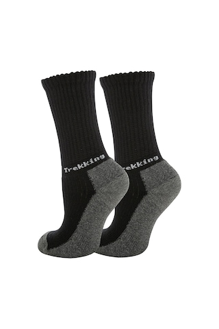 Thermoform Trekking Çocuk Çorap Siyah Renkli