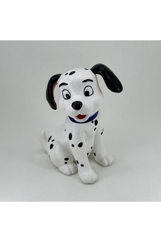 Dalmatian Kendi Biblonu Kendin Boya Seti - 3 Boyutlu Sevimli Biblolar + 5 Akrilik Boya + Fırça