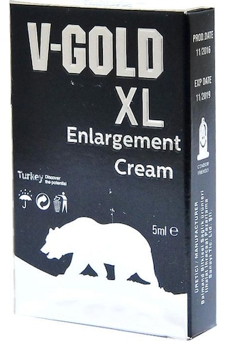 V-Gold XL Enlargement Cream 5 ML x 5'li
