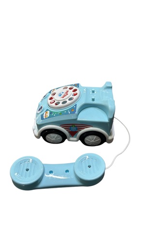 Çevirmeli Telefon Araba Mavi