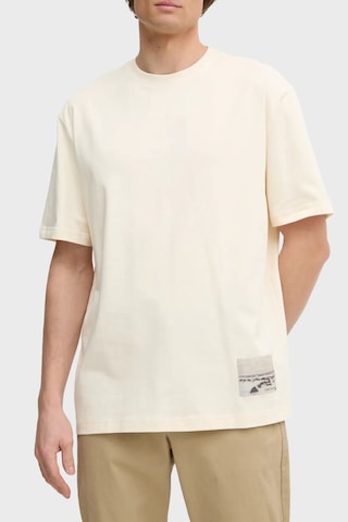 Calvin Klein Erkek T Shirt J30j327094 Yac Beyaz Beyaz