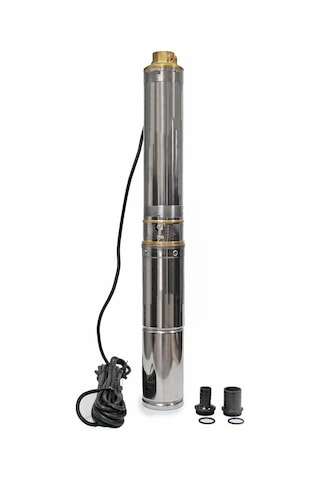 48 Volt 750 Watt Dc Solar Güneş Enerjili Fırçasız Kademeli Dalgıç Pompa 40 Mss 4 M³/h