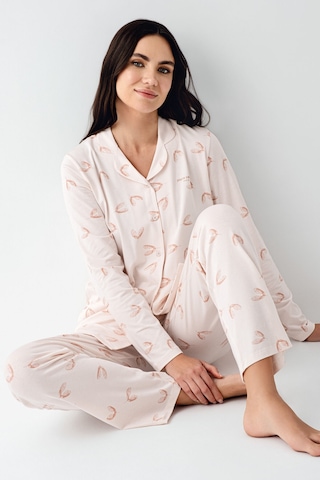 Pierre Cardin Kadın Pembe Gömlek Pijama Pc9064-s-v1 Pembe