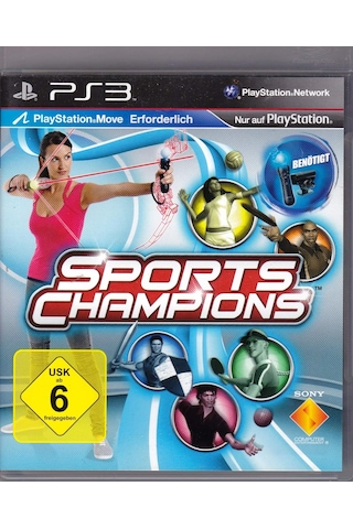 Sports Champions Move Erforderlich Ps3 Oyun Cd Tehşir