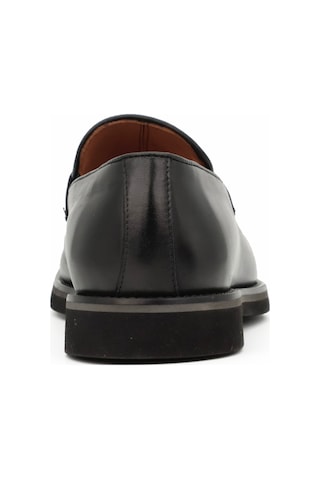 Hakiki Antik Deri Eva Taban Loafer Model Erkek Ayakkabı - Tuna 3898 Siyah