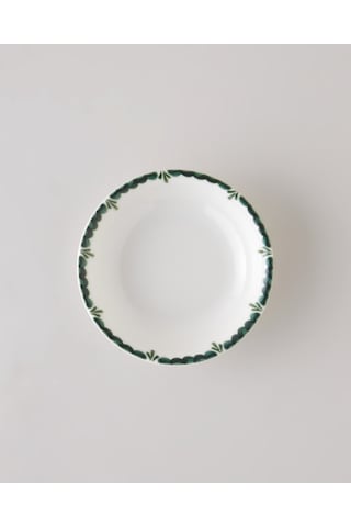 English Home Gardenia Porselen Çerezlik 11 Cm Yeşil Yeşil
