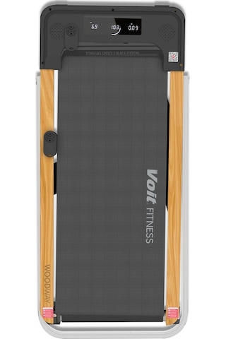 Voit Woodway Ultra Ince Tutma Kollu Koşu Bandı, Uzaktan Kumandalı, Bluetooth Uygulamalı, Sessiz Çalışır