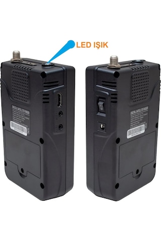 3.5'' Ekranlı Görüntülü Hd Uydu Yön Bulucu Canlı Yayın İzleme-şarjlı-led Işıklı-çanta