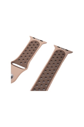 Apple Uyumlu Watch 38mm Kordon Yeni Seri 2023 Krd-02 Silikon Strap Kayış