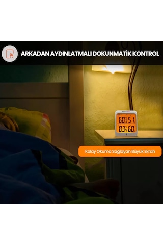 ThermoPro TP63C İç ve Dış Mekan (Sensörlü) Dijital Sıcaklık ve Nem Ölçer