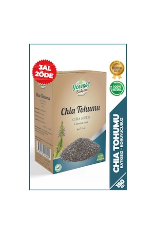 Yöresel Bahçem Chia Tohumu 150gr