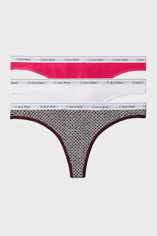 Calvin Klein Bayan Külot 000qd5209e 320 Fuşya-kahve-beyaz Fuşya-kahve-beyaz