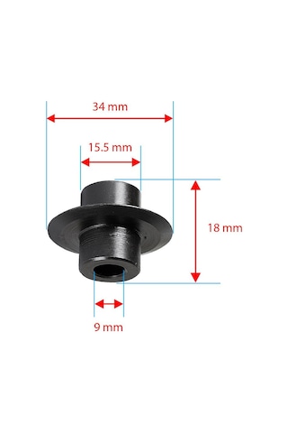 Euromax Emx40491 Boru Kesme Yedek Bıçak 2" Pafta Makina İçin