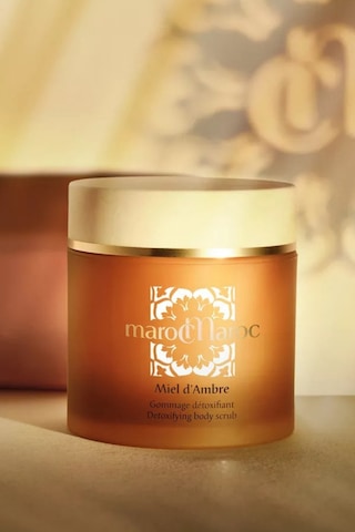 Marocmaroc Detoxifying Body Scrub 200ml Miel D'ambre, Canlandırıcı Ve Lüks Vücut Peelingi