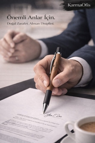 Faber-castell Ambition Armut Ağacı Tükenmez Kalem Alman Üretim, Doğal Ahşap Gövde, Prestij Serisi Diğer
