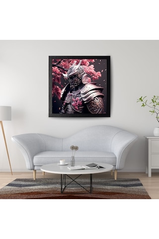 Samuray Surrender 60x60 8684660336857 Pvc Çerçevesiz Tablo