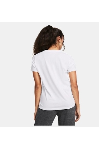Under Armour Ua Rival Core Ss Kadın T-shirt 1383648-100 Beyaz