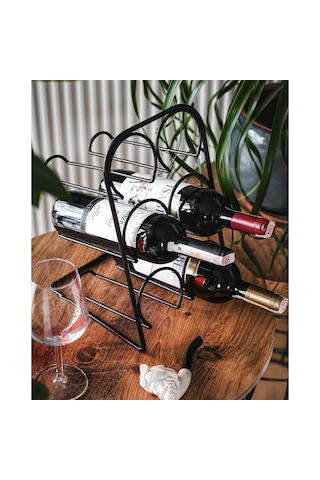 Şaraplık Metal Şarap Standı İçki Standı 5006