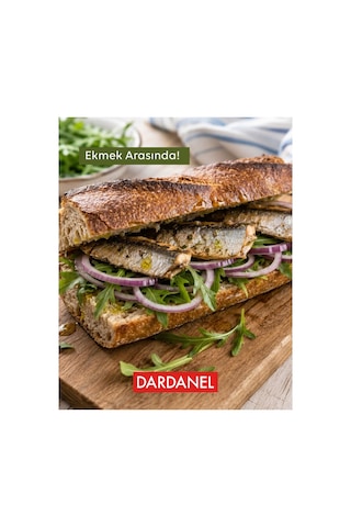 Dardanel Zeytinyağlı Çanakkale Sardalya 125 Gr X 6 Adet