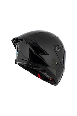 Mt Helmets Thunder 4 Gloss Black Kask Şeffaf Vizörlü Siyah