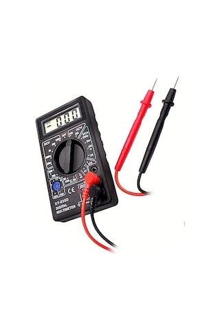Multimetre Voltmetre Dijital Cep Tipi Dt-830d Siyah