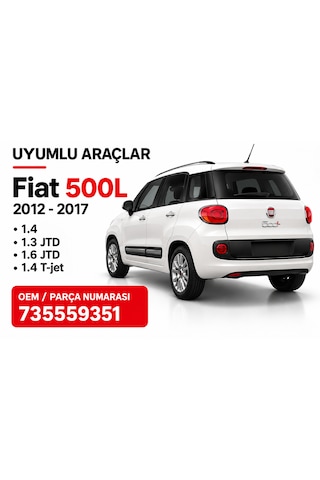 Fiat 500l Arka Sis Farı Çerçevesi Sağ 2012-2017 735559351 1.4 1.3 Jtd 1.6 Jtd