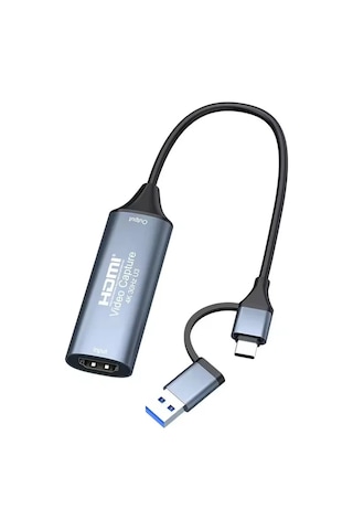 4k 1080p Usb 2.0 Hdmı Usb C To Type-c Adaptörü İle Yakalama Kartı