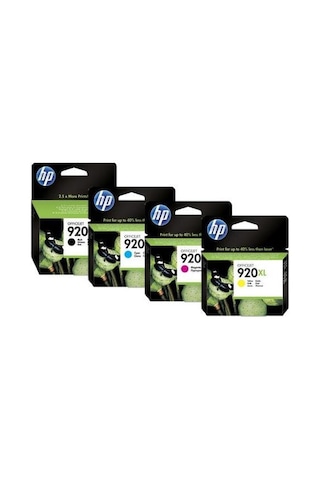 Hp 920Xl Kartuş  Paket 6000 6500 7000 7500A