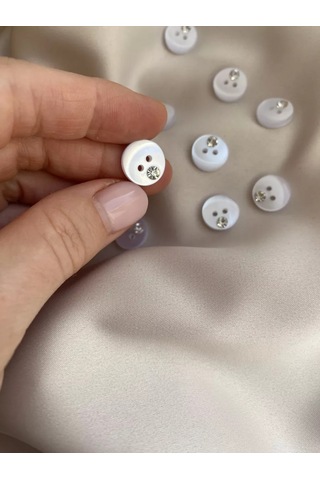 Siberiana Bluz Düğmeleri Sedefli 12 Mm 219950848