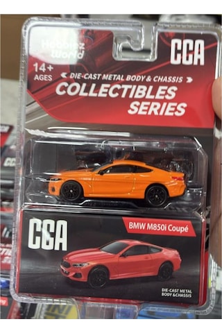 Cca Collectibles Series Bmw M850i Coupe Turuncu 1/64 Model Araba