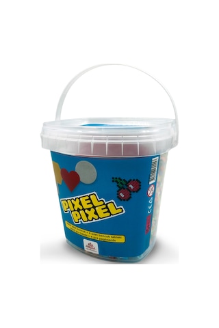 3000 Adet Midi Boncuk Kovada 32 Renk, 4 Adet Boncuk Dizme Tablası-pixel Pixel Ppk300