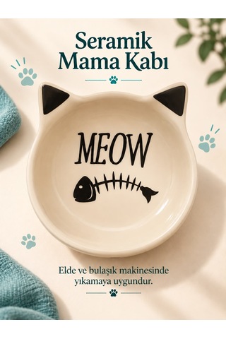 Wpawz Seramik Kedi Ve Köpek Mama Ve Su Kabı 300 Ml. Sevgililer Günü Valentine