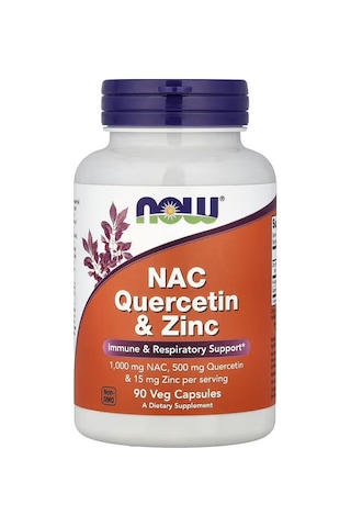 N-acetyl-c - Quercetin & Zinc 1,000mg N-, 500mg Quercetin & 15mg Zinc 90 Capsules
