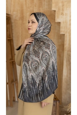 Locella 75 X 180 - İdol İpek Şal-5014-04933 - 75 X 180 / Siyah Siyah