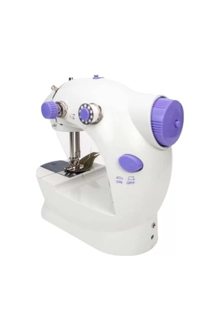 Pedallı Mini Dikiş Makinesi Çift Makara Kilitli Dikiş Belirtilmemibelirtilmemişş